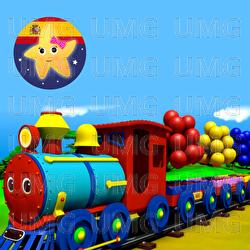 El Tren de Colores - Little Baby Bum Rima Ni&ntilde;os Amigos