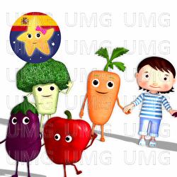Come M&aacute;s Verduras - Little Baby Bum Rima Ni&ntilde;os Amigos