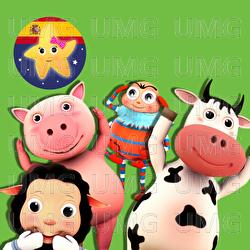 Cabeza, Hombros, Rodillas y Pies, Pt. 2 - Little Baby Bum Rima Ni&ntilde;os Amigos