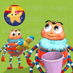La Ara&ntilde;a Incy Wincy, Pt. 2 - Little Baby Bum Rima Ni&ntilde;os Amigos
