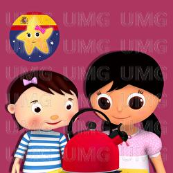 Polly, Pon el Agua a Hervir - Little Baby Bum Rima Ni&ntilde;os Amigos