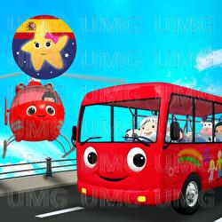 Las Ruedas del Autob&uacute;s, Pt. 13 - Little Baby Bum Rima Ni&ntilde;os Amigos