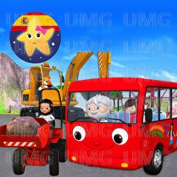 Las Ruedas del Autob&uacute;s, Pt. 14 - Little Baby Bum Rima Ni&ntilde;os Amigos