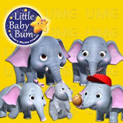 F&uuml;nf Elefanten gehen sich waschen - Little Baby Bum Kinderreime Freunde