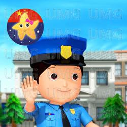警察叔叔 - Le Bao Bao Yu Peng You Tong Yao
