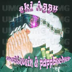 Wei&szlig;wein & Pappbecher - Ski Aggu