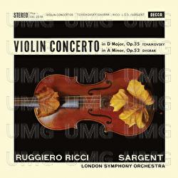 Tchaikovsky: Violin Concerto; Dvořák: Violin Concerto - Ruggiero Ricci, London Symphony Orchestra, Sir Malcolm Sargent