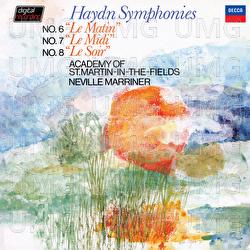 Haydn: Symphony No. 6 'Le Matin'; Symphony No. 7 'Le Midi'; Symphony No. 8 'Le Soir'