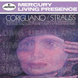 Corigliano: Piano Concerto; Richard Strauss: Parergon