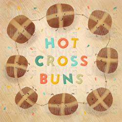 Hot Cross Buns - Nursery Rhymes 123