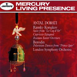 Rimsky-Korsakov: Capriccio Espagnol; Borodin: Polovtsian Dances, etc. - London Symphony Orchestra, London Symphony Chorus, Antal Doráti