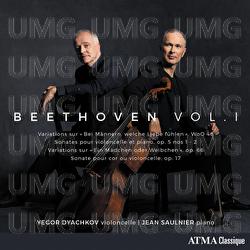 Beethoven: Cello Sonata No. 1 in F Major, Op. 5, No. 1: I. Adagio sostenuto - Yegor Dyachkov, Jean Saulnier