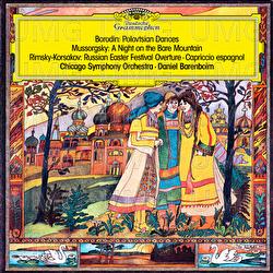 Borodin: Polovtsian Dances; Rimsky-Korsakov: Russian Easter Festival, Ouverture; Mussorgsky: A Night on the Bare Mountain; Rimsky-Korsakov: Capriccio Espagnol