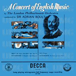 A Concert of English Music - London Philharmonic Orchestra, Sir Adrian Boult