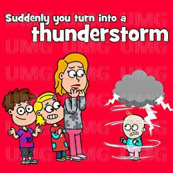 Suddenly You Turn Into A Thunderstorm - Hooray Kids Songs