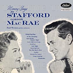 Memory Songs - Jo Stafford, Gordon MacRae