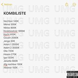KOMBILISTE - DIZZY, UNTER OBSI, Lucio101