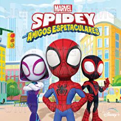 Aranhas Nunca Desistem - Elenco de Spidey e Seus Amigos Espetaculares de Marvel