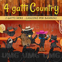4 Gatti Country - I Gatti Neri Canzoni Per Bambini