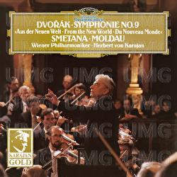 Dvorák: Symphony No. 9 in E Minor, Op. 95, B. 178 "From the New World" / Smetana: The Moldau - Wiener Philharmoniker, Herbert von Karajan