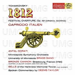 Tchaikovsky: Overture 1812; Capriccio italien - Minneapolis Symphony Orchestra, Antal Doráti