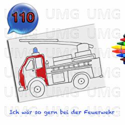 Ich w&auml;r so gern bei der Feuerwehr - 110