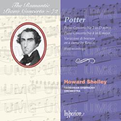Potter: Piano Concertos Nos. 2 & 4 (Hyperion Romantic Piano Concerto 72) - Howard Shelley, Tasmanian Symphony Orchestra