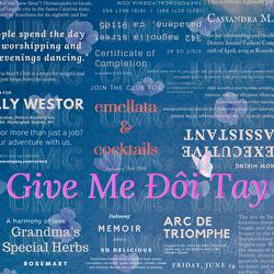 Give Me Doi Tay - Em Ellata