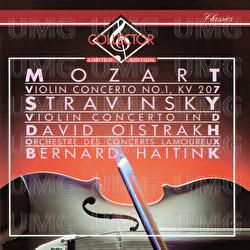 Mozart, Stravinsky: Violin Concertos - Bernard Haitink, David Oistrakh, Orchestre Lamoureux