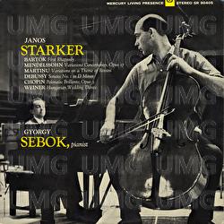 Starker Plays Works by Mendelssohn, Martinu, Chopin, Debussy, Bartok and Weiner (The Mercury Masters, Vol. 5) - János Starker, György Sebök