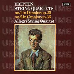 Britten: String Quartets Nos. 1 & 2 - Allegri String Quartet
