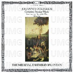Ockeghem: Secular Music - The Medieval Ensemble Of London, Timothy Davies, Peter Davies