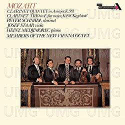 Mozart: Clarinet Quintet, K. 581; Clarinet Trio, K. 498 'Kegelstatt Trio' - Peter Schmidl, Josef Staar, Members Of The New Vienna Octet