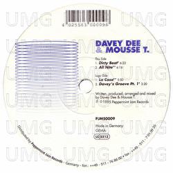 EP - Davey Dee, Mousse T.