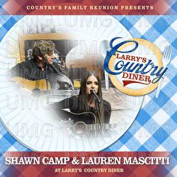 Shawn Camp And Lauren Mascitti at Larry's Country Diner