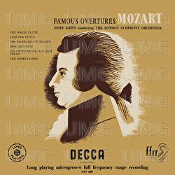 Mozart: Overtures; Mozart, R. Strauss: Opera Arias - Ilse Hollweg, London Symphony Orchestra, Josef Krips