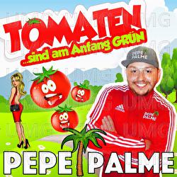 Tomaten sind am Anfang gr&uuml;n - Pepe Palme