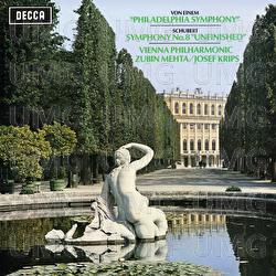 Schubert: Symphony No. 8; Einem: Philadelphia Symphony - Wiener Philharmoniker, Zubin Mehta, Josef Krips