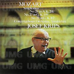 Mozart: Symphonies Nos. 29, 27 & 22 - Royal Concertgebouw Orchestra, Josef Krips
