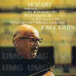 Mozart: Symphonies Nos. 30, 23 & 28 - Royal Concertgebouw Orchestra, Josef Krips