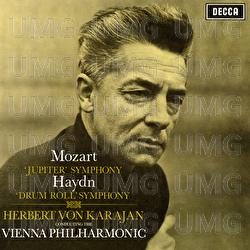 Mozart: Symphony No. 41 "Jupiter"; Haydn Symphony No. 103 "Drumroll" - Wiener Philharmoniker, Herbert von Karajan