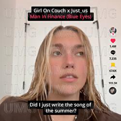 Man In Finance (Blue Eyes) - Girl On Couch, Just_us