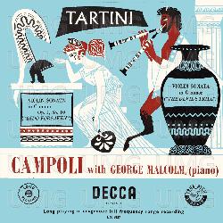 Tartini: Two Violin Sonatas; Bruch: Violin Concerto No.1 - Alfredo Campoli, George Malcolm