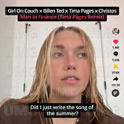 Man In Finance - Girl On Couch, Billen Ted, Tima Pages