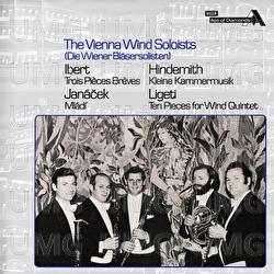 Ibert: Trois pièces brèves; Janáček: Mládi; Hindermith: Kleine Kammermusik, Op. 24, No. 2; Ligeti: Ten Pieces for Wind Quintet