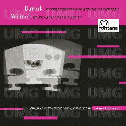 Bartók: Divertimento for Strings; Weiner: Hungarian Folk Dances - Philharmonia Hungarica, Antal Doráti