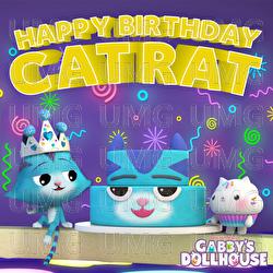 Happy Birthday CatRat - Gabby's Dollhouse