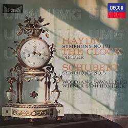Haydn: Symphony No. 101 "The Clock"; Schubert: Symphony No. 5 - Wiener Symphoniker, Wolfgang Sawallisch