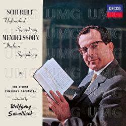 Schubert: Symphony No. 8 "Unfinished"; Mendelssohn: Symphony No. 4 "Italian" - Wiener Symphoniker, Wolfgang Sawallisch