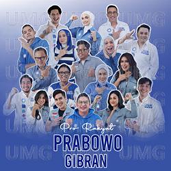 Prabowo Gibran Pro Rakyat - Fizzabella, All Blue Squad PAN